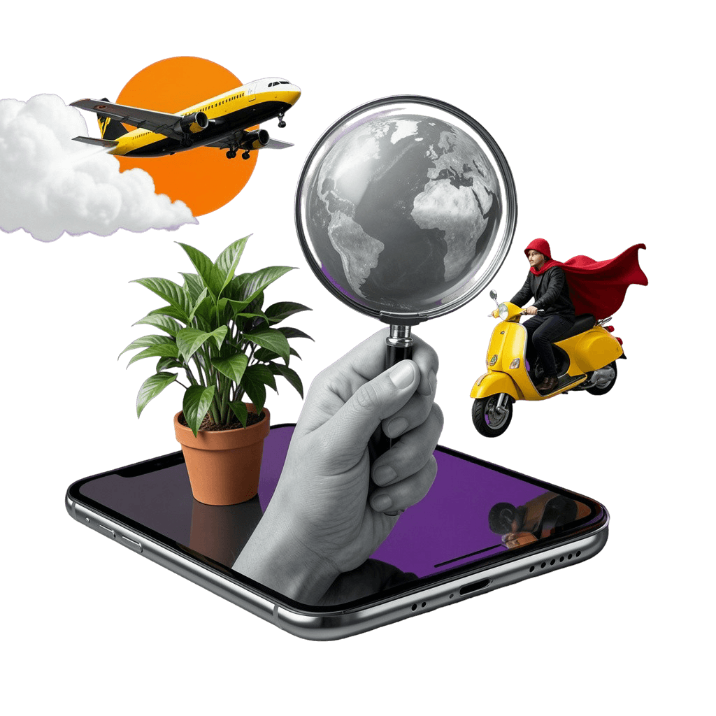 Brand Architecture Surreal Illustration